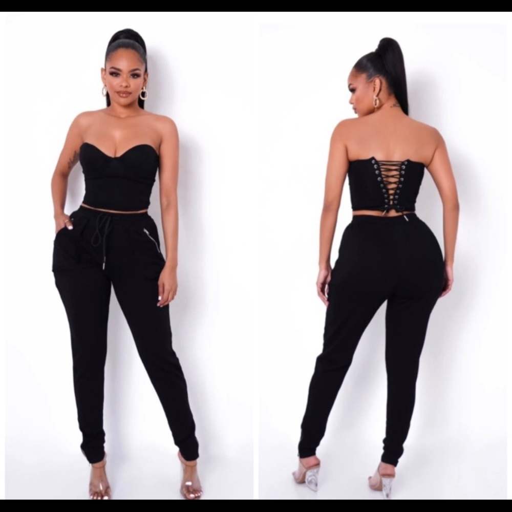 Black Two piece women’s set